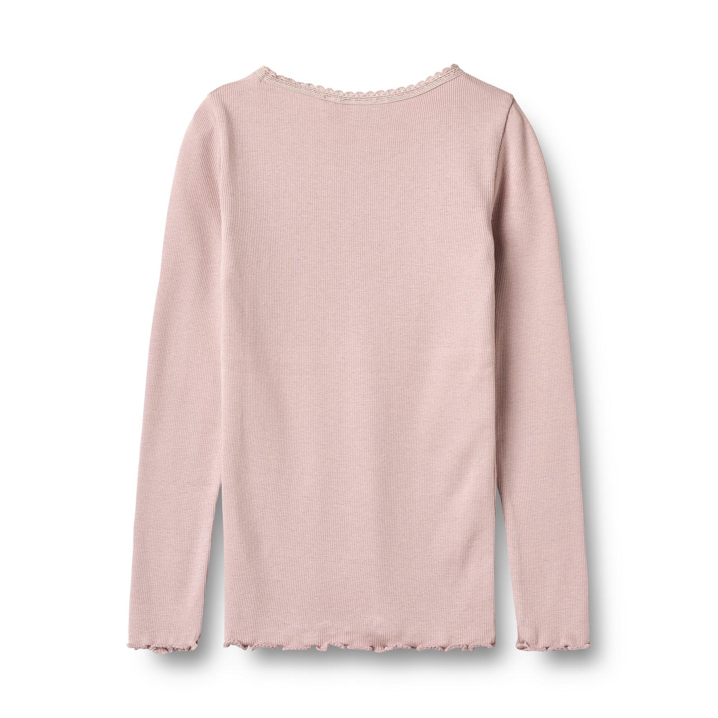 Wheat geripptes Langarmshirt Reese "Soft Lilac"