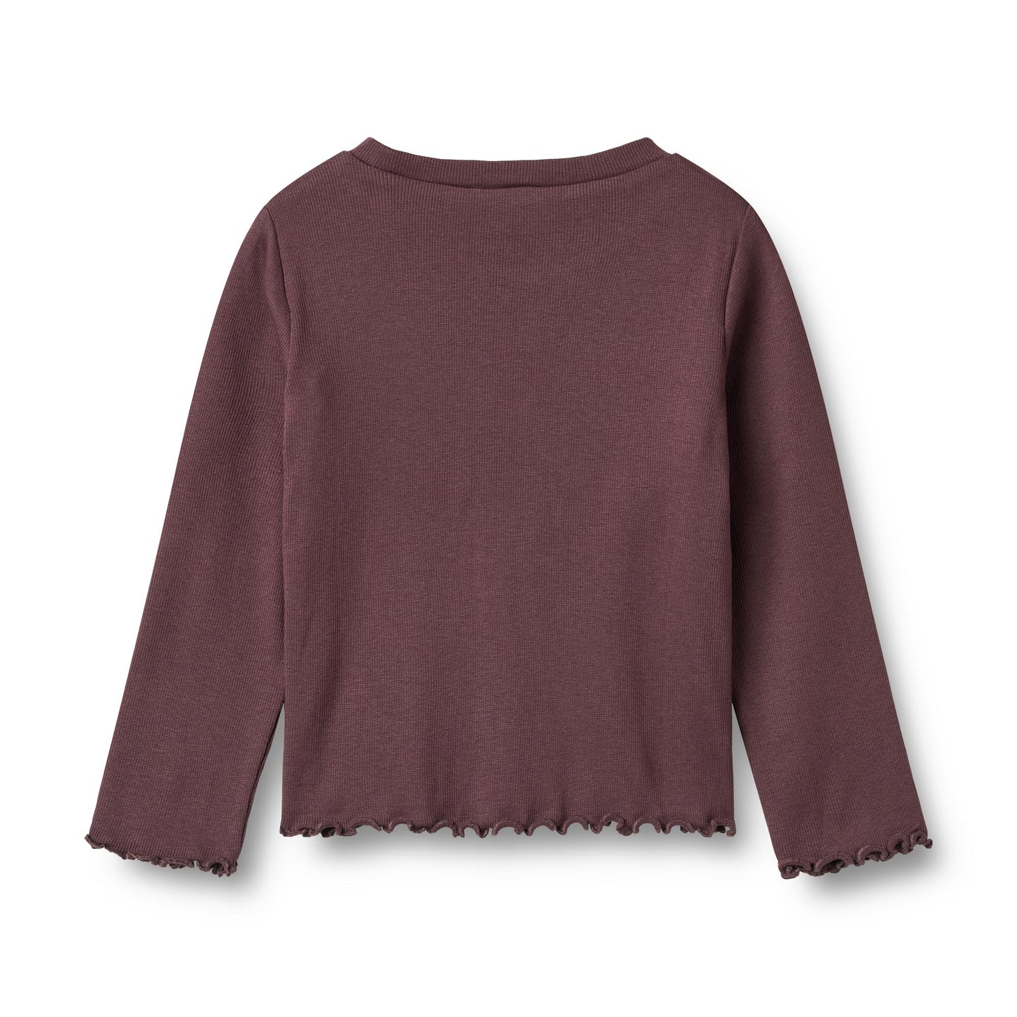 Wheat geripptes Langarmshirt Else - Fudge