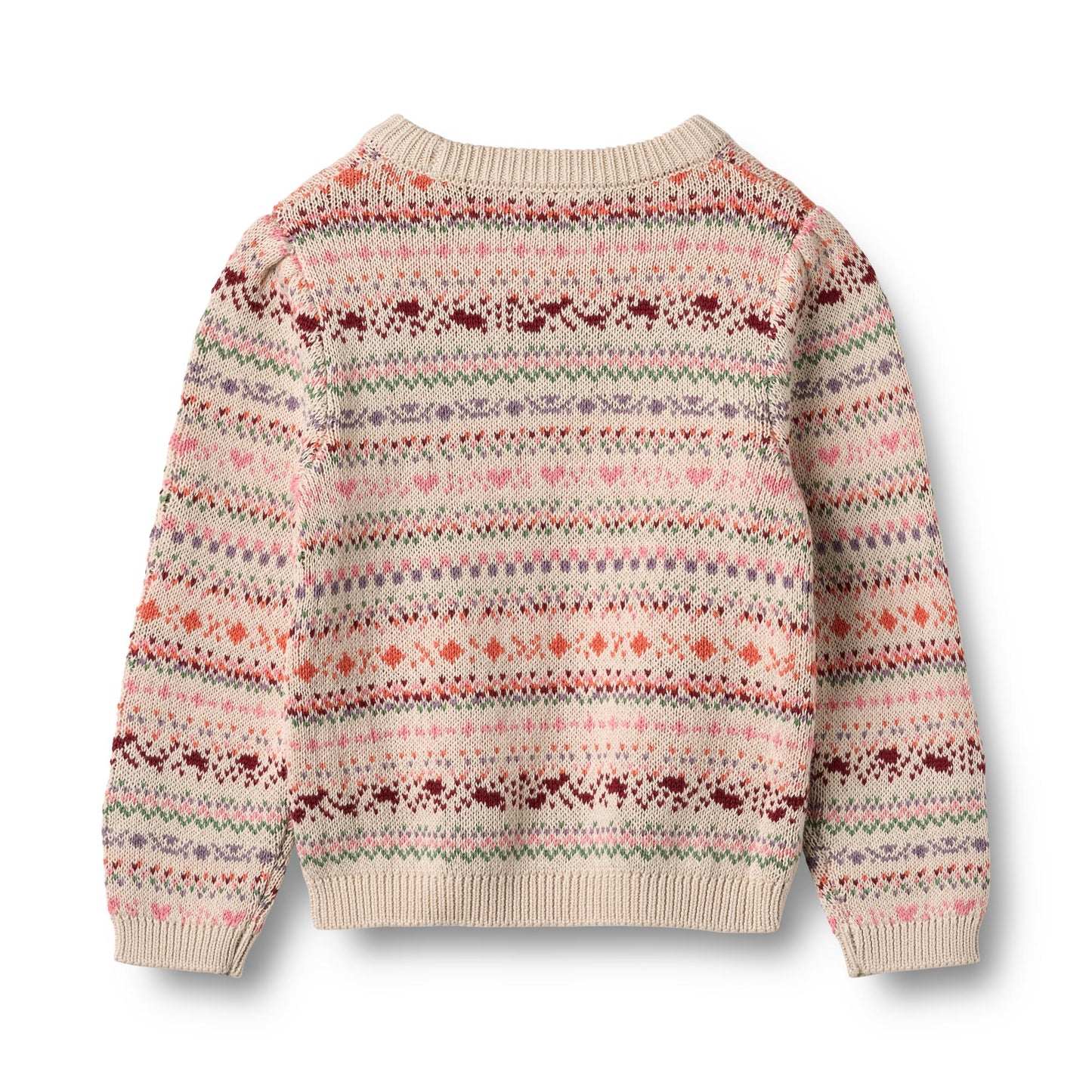 Wheat Jaquard-Pullover Olga - Multi