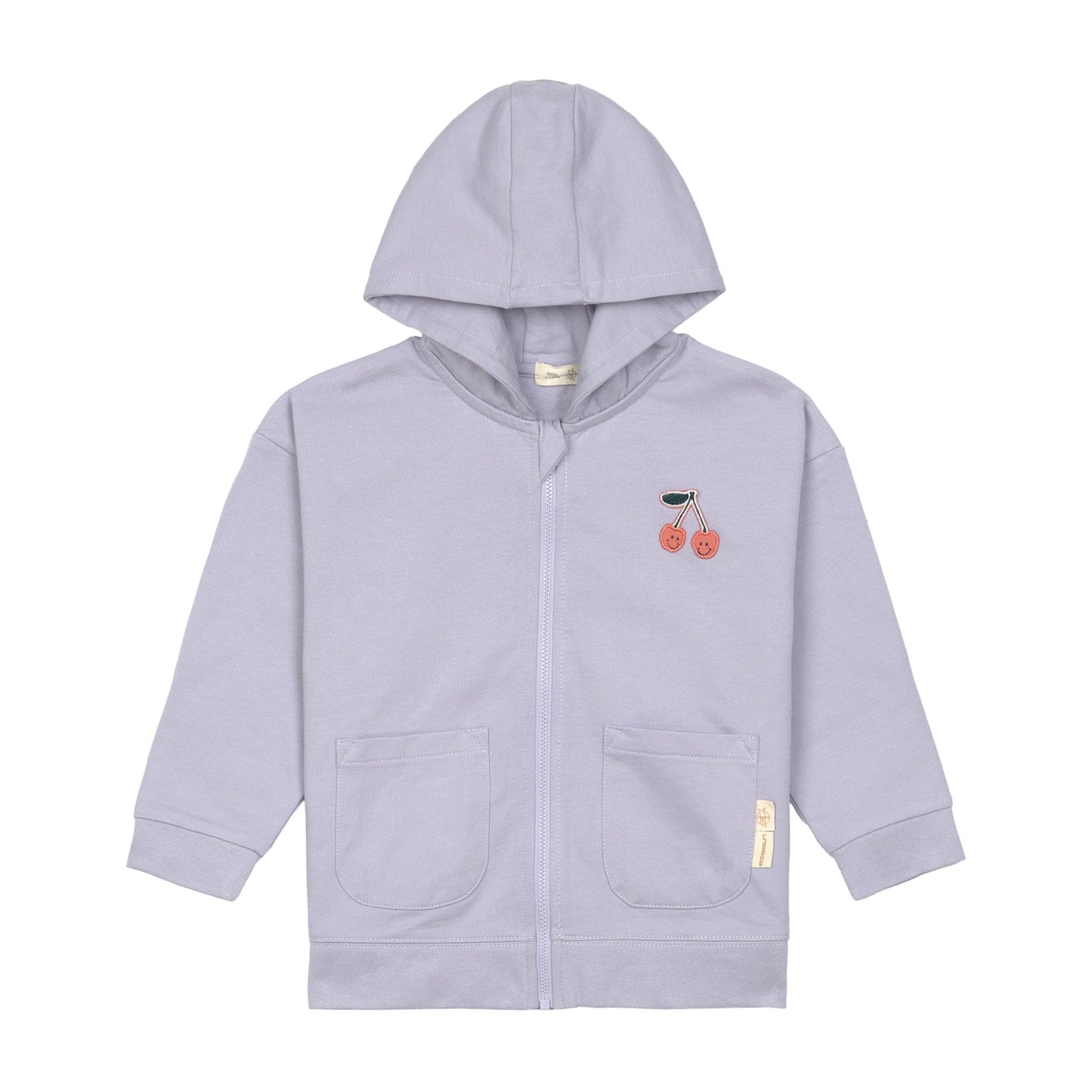 Lässig Sweatjacke pastel lilac