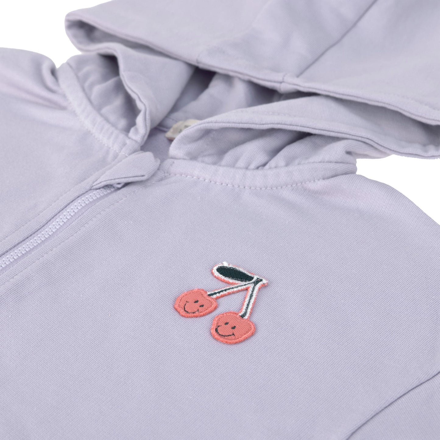Lässig Sweatjacke pastel lilac