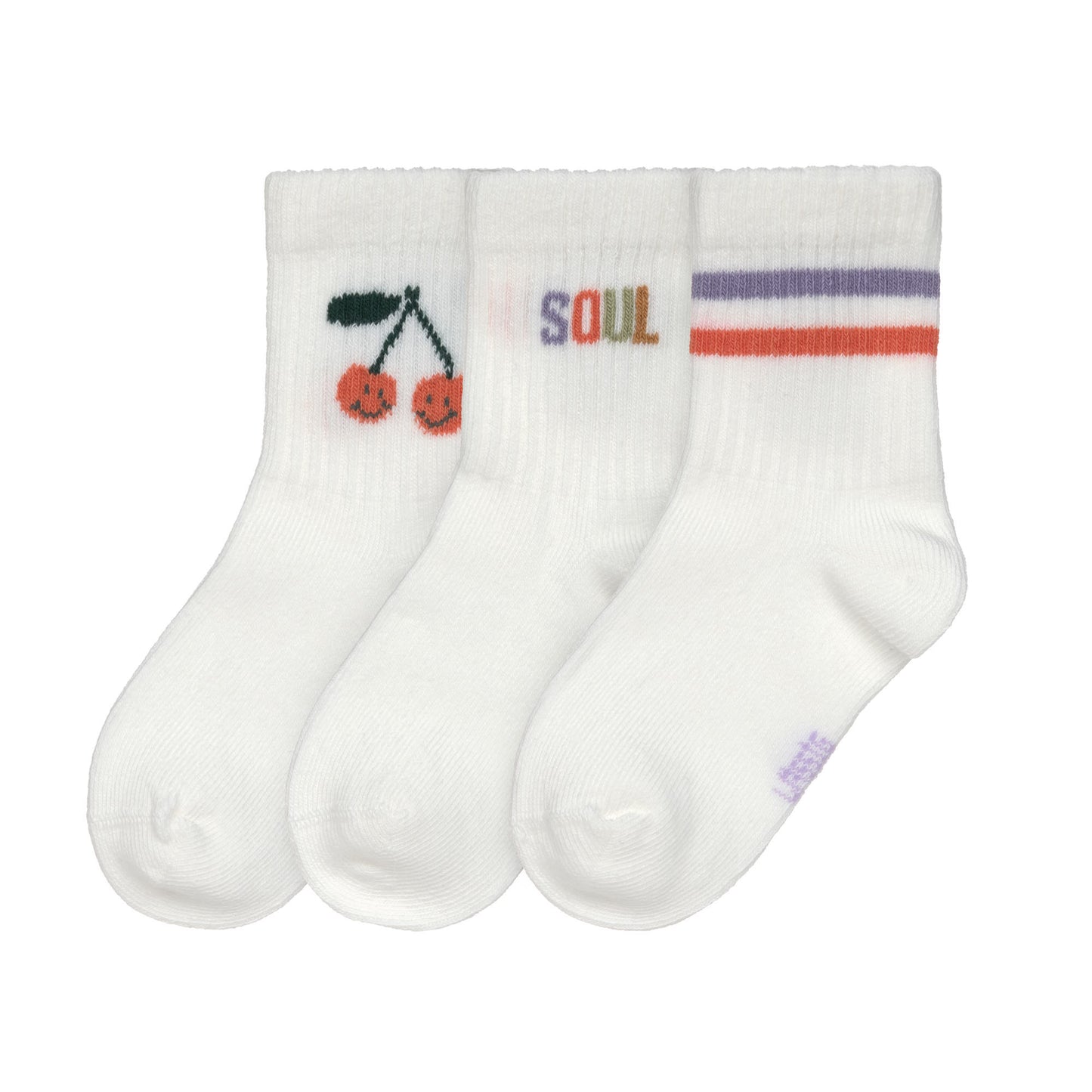 Lässig Tennissocken 3er Pack - verschiedene Farben