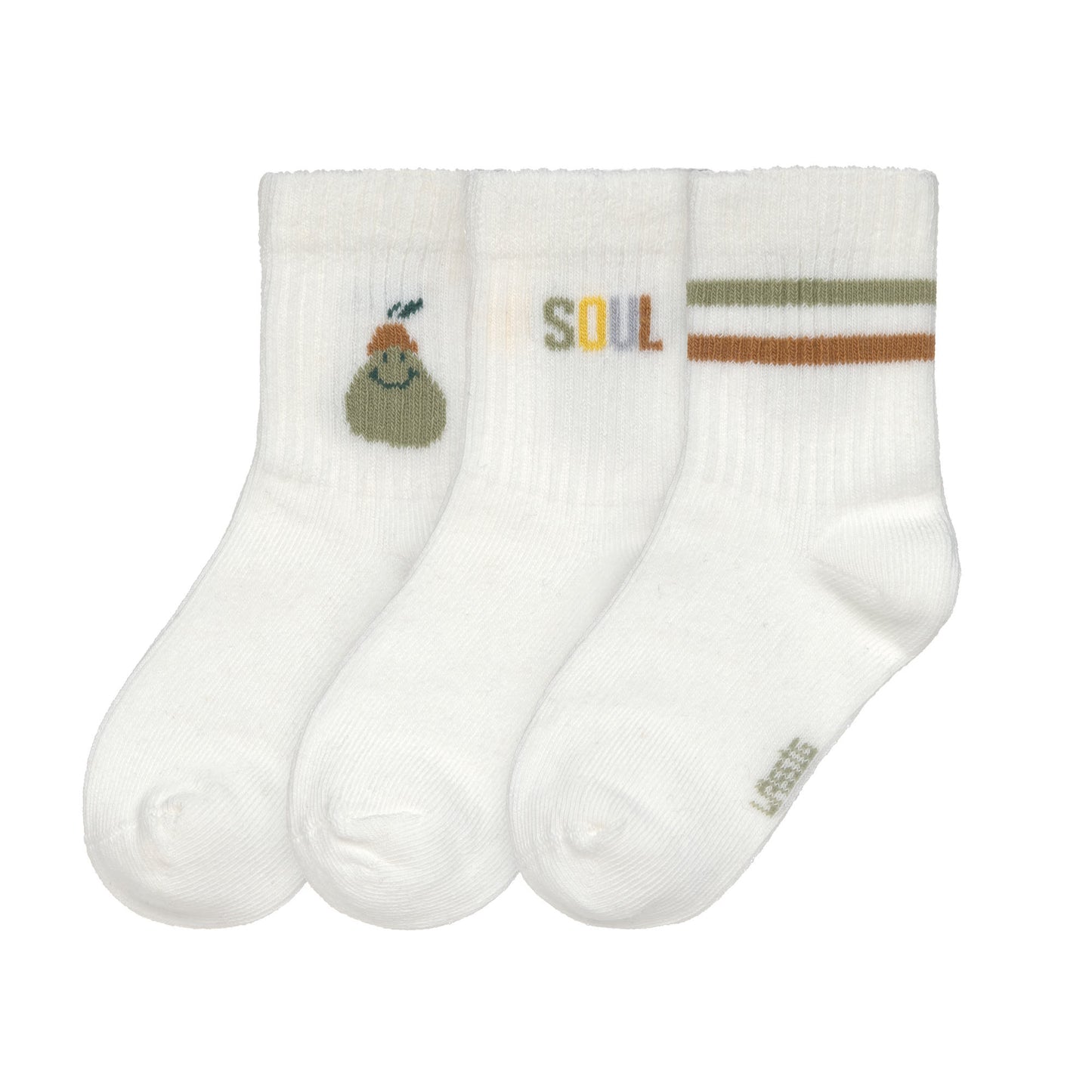 Lässig Tennissocken 3er Pack - verschiedene Farben