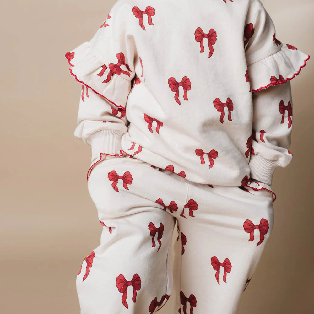 That`s mine Sweatshirt Amelia "Rouge boucle"