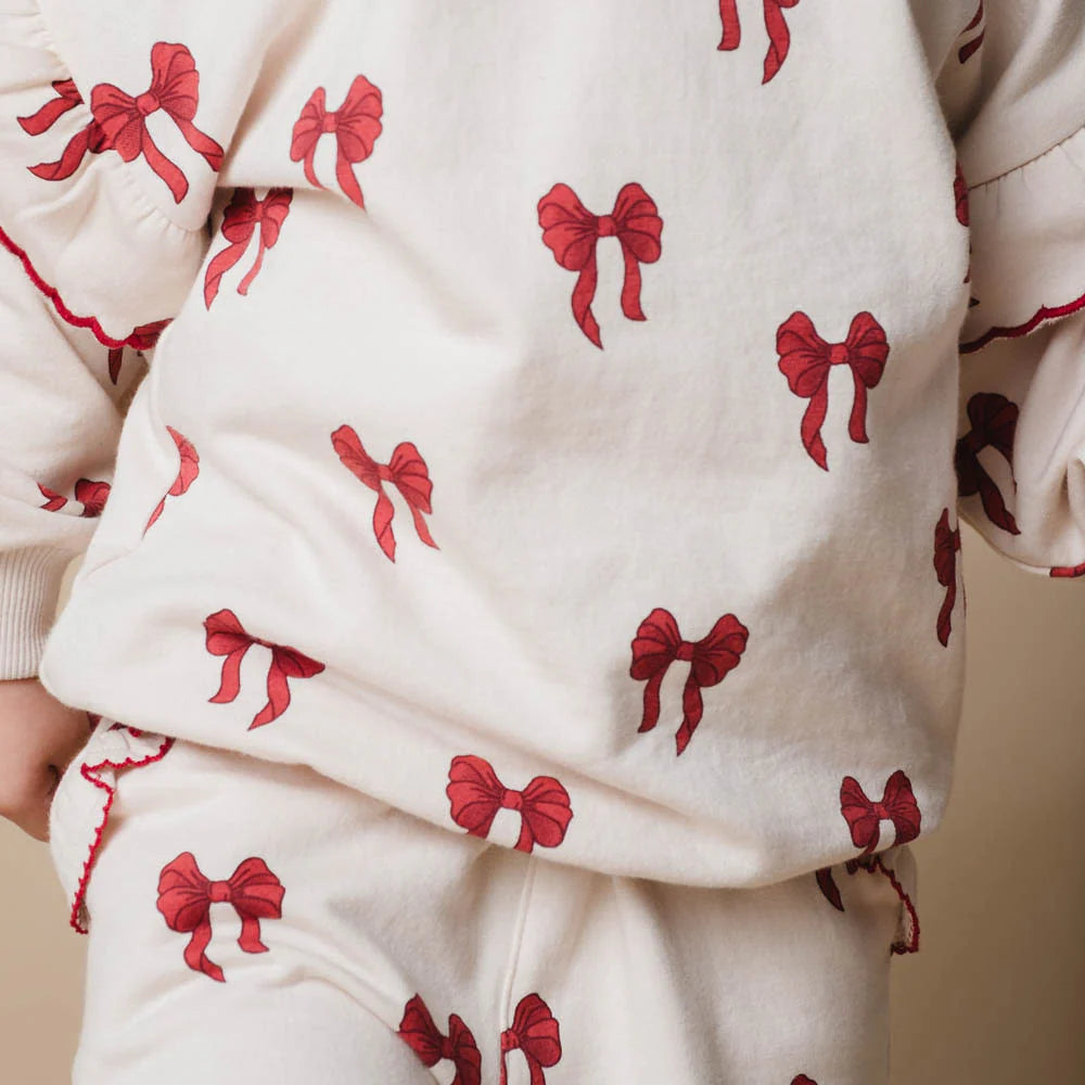 That`s mine Sweatshirt Amelia "Rouge boucle"