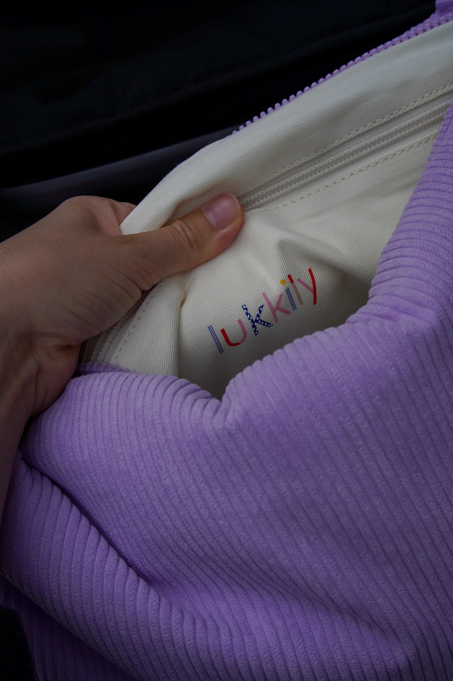 Lukkily Bag #1 "Cord Lilac"
