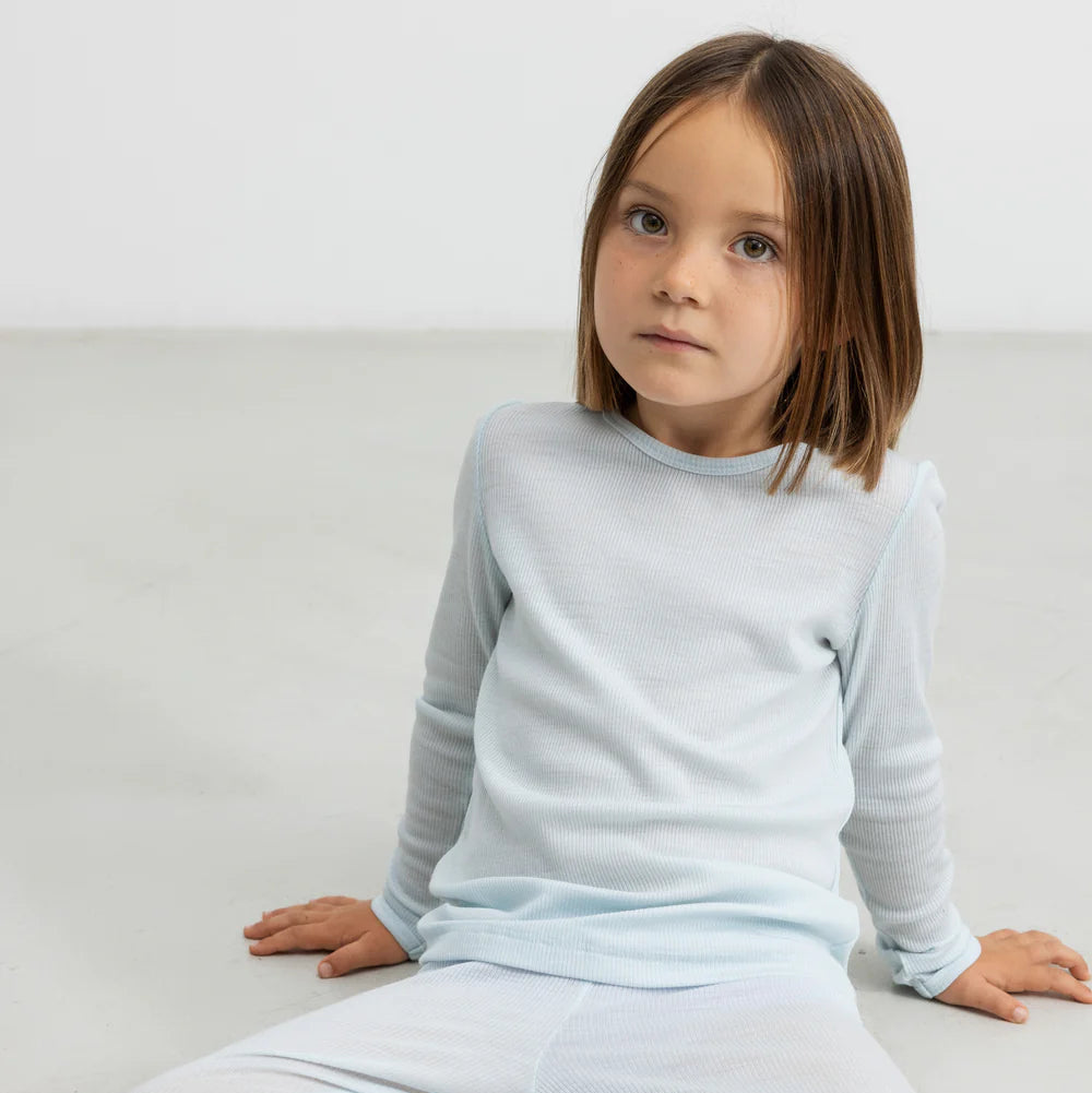 MarMar Copenhagen Langarmshirt Tamra aus Wolle "Icecube"