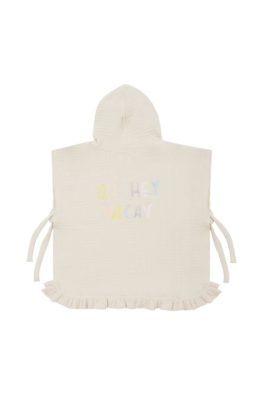 Leevje Poncho aus Musselin - verschiedene Farben