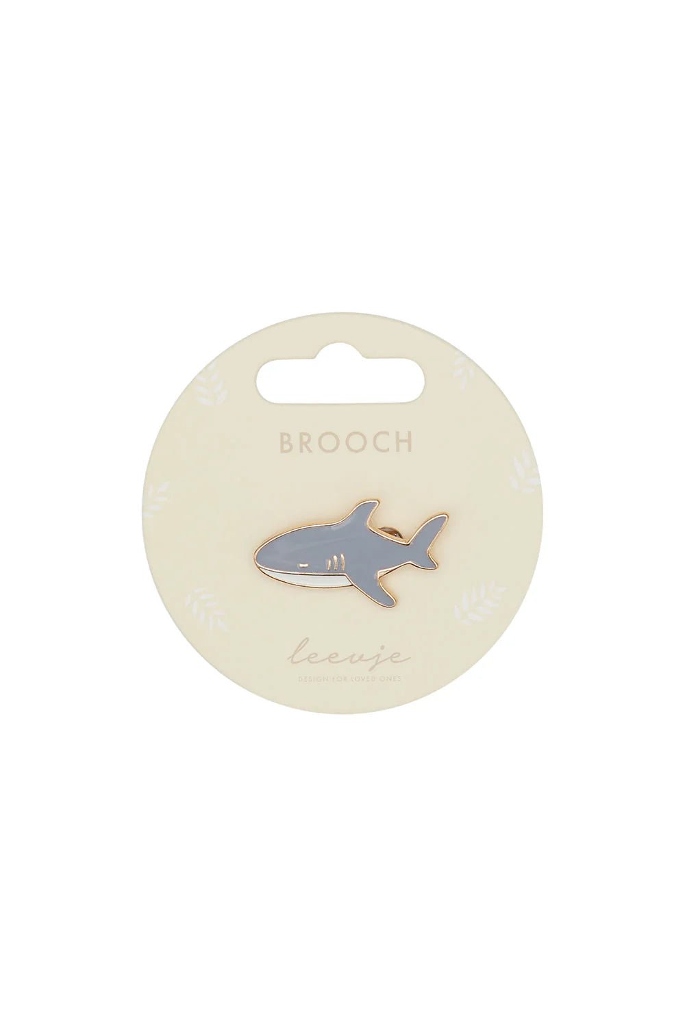 Leevje Brosche "Shark"