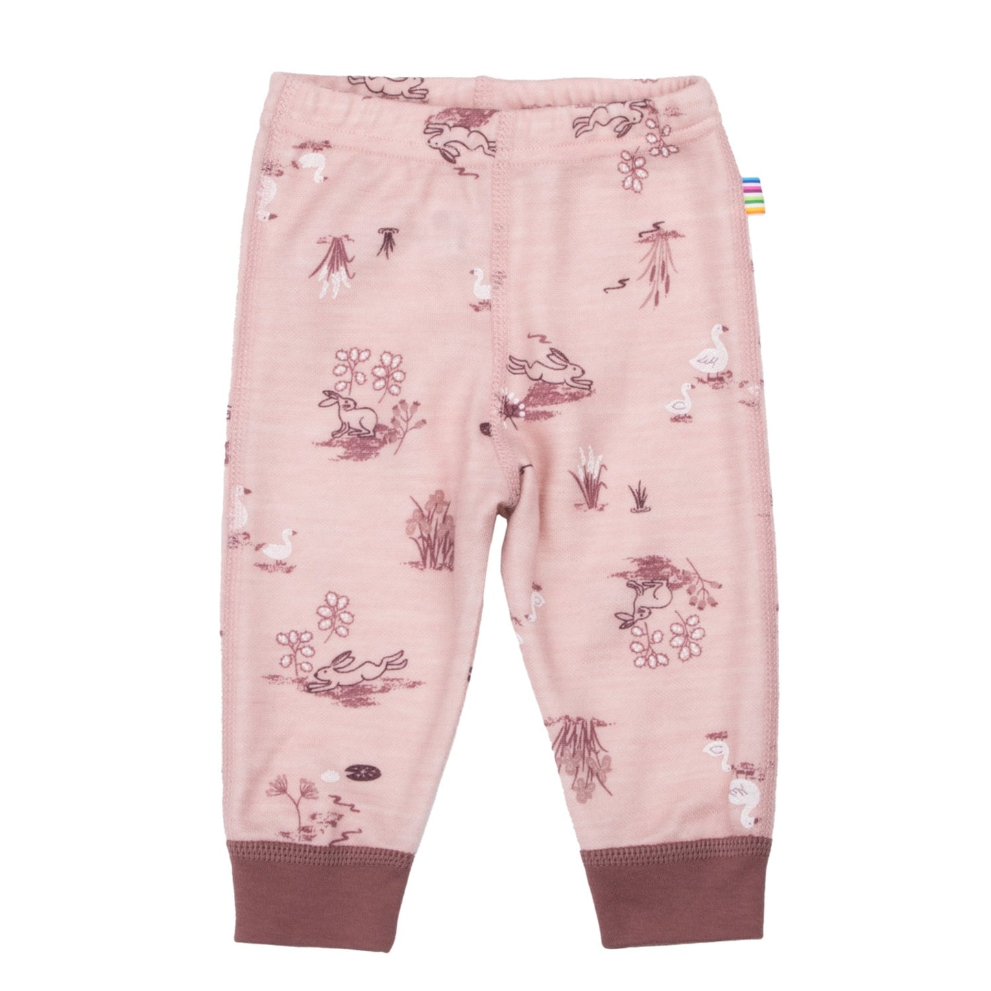 Joha Leggings aus Wolle-Bambus "Tiermotiv"