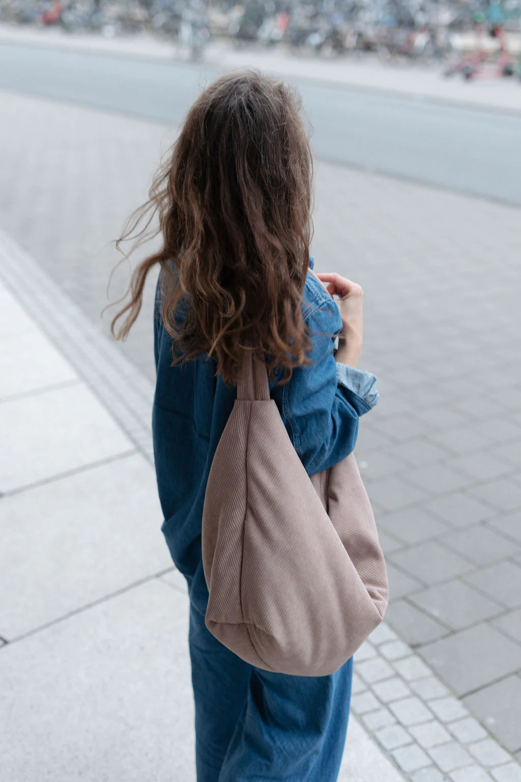 Lukkily Bag#1 "Cord Sand"