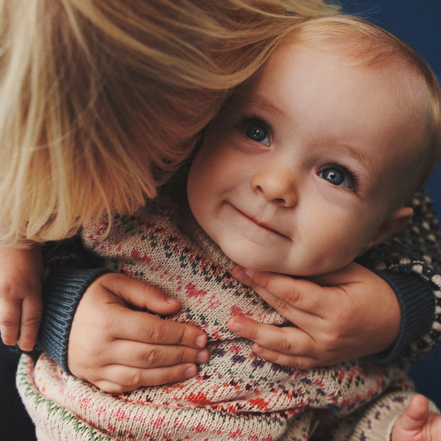 Wheat Baby Jacquard Pullover Olga "Multi"