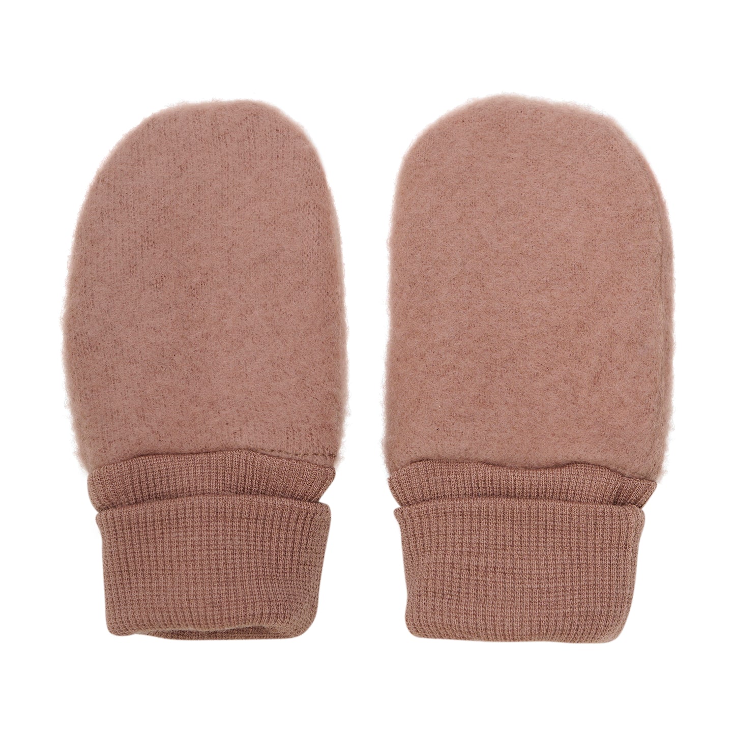 Huttelihut Fäustlinge aus Merinowollfleece "Burlwood"