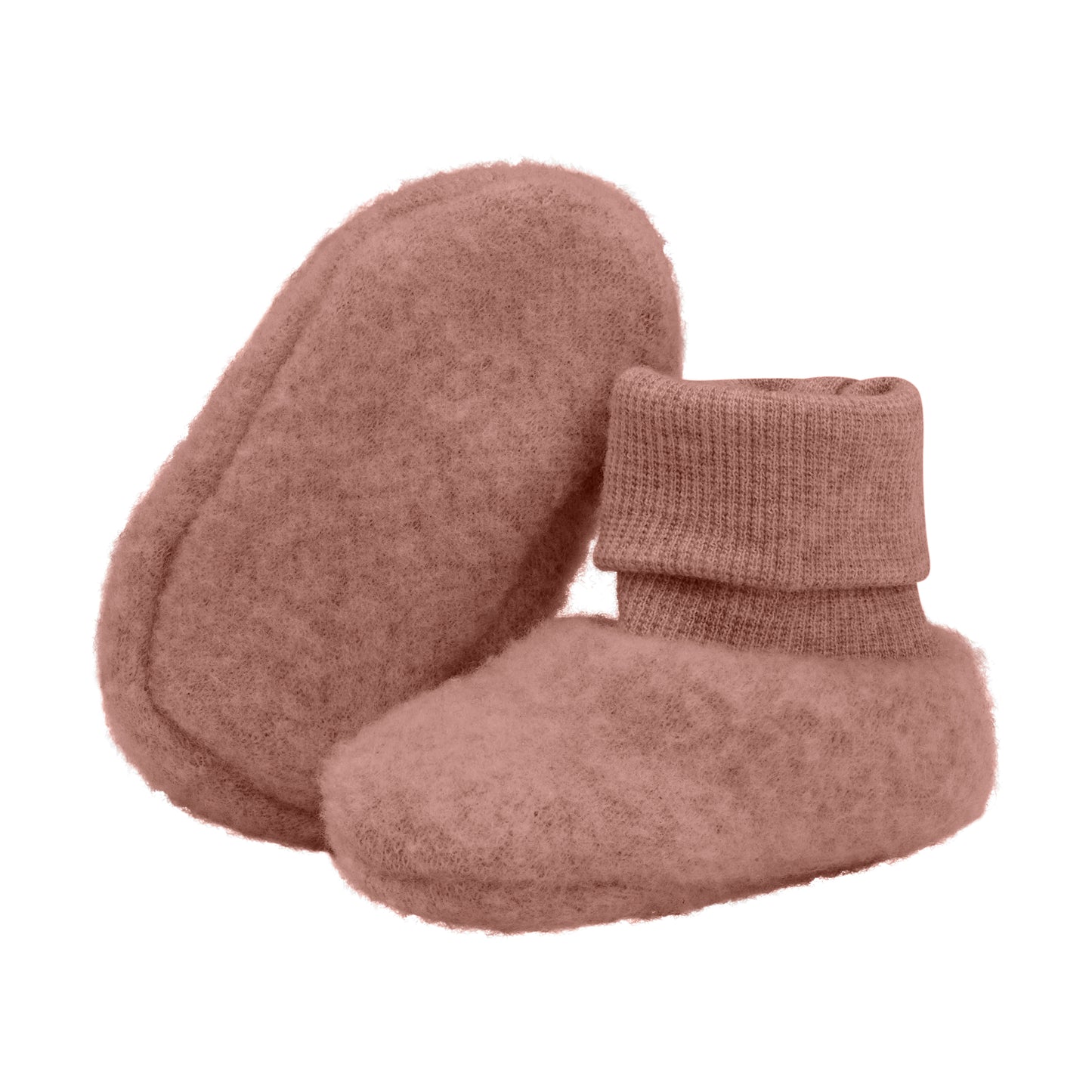 Huttelihut Wollfleece Footies 2-lagig "Burlwood"