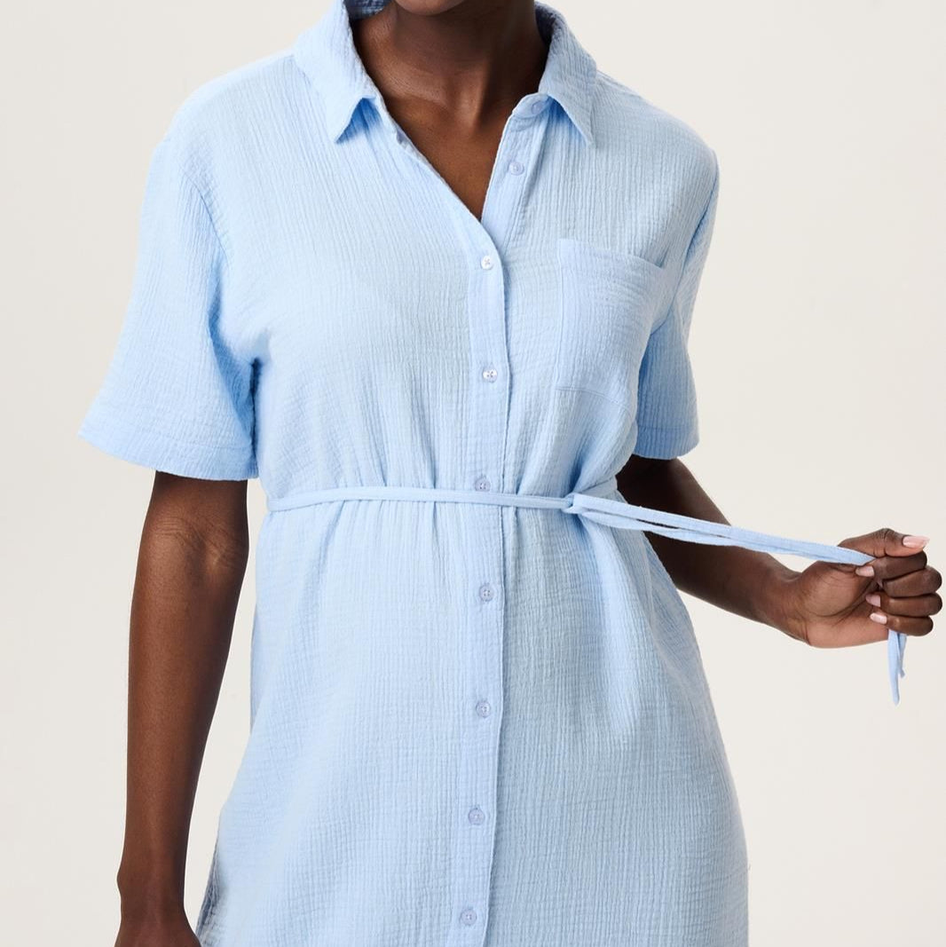 Noppies Nursing Kleid Cruz Light Sky