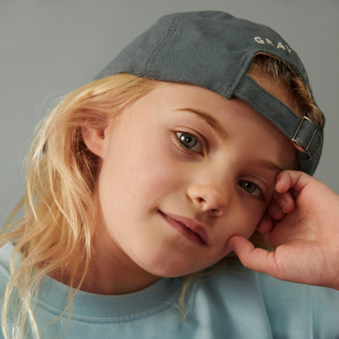 Gray Label Baseball Cap GOTS