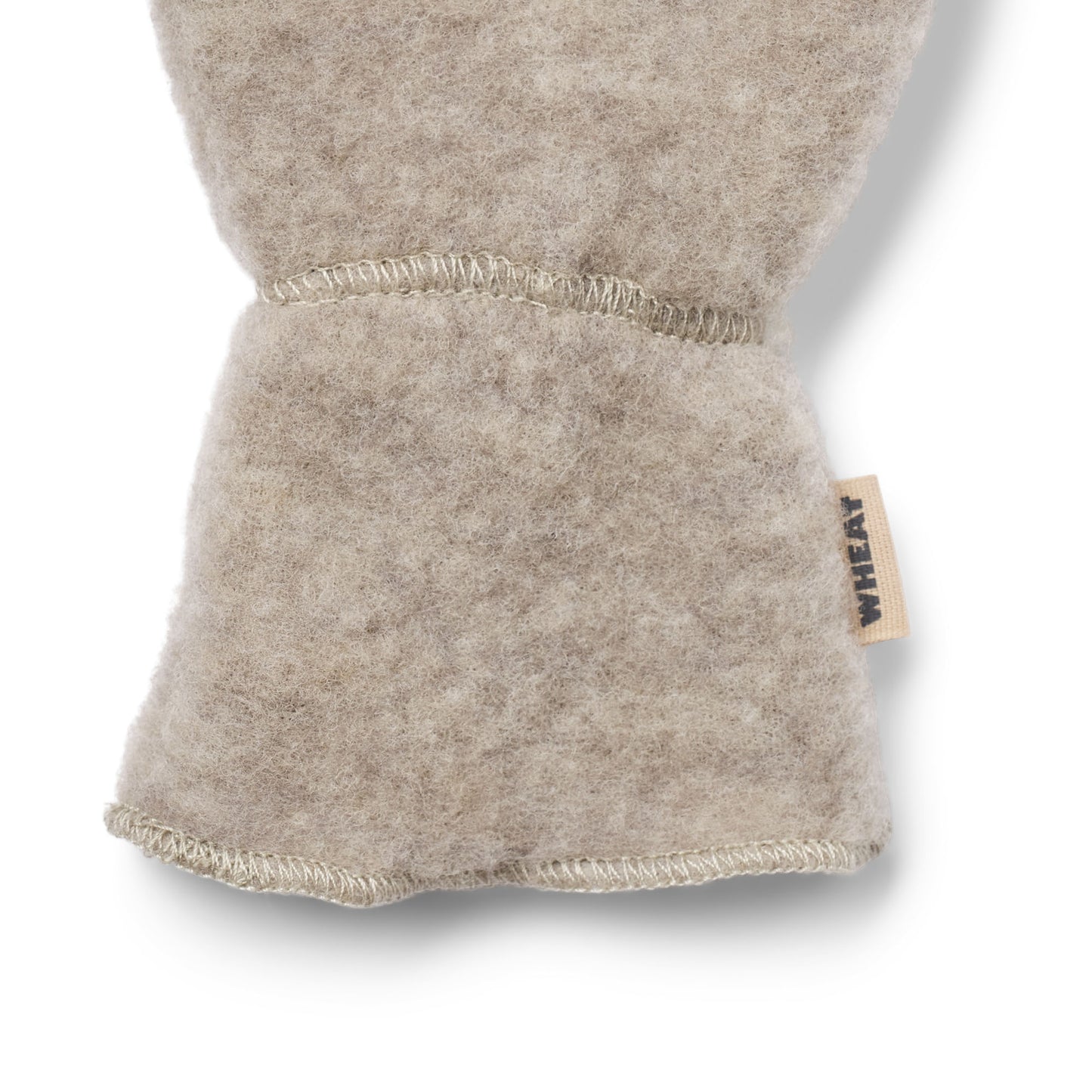 Wheat Baby Fäustlinge Jay aus Wollfleece "Khaki Melange"