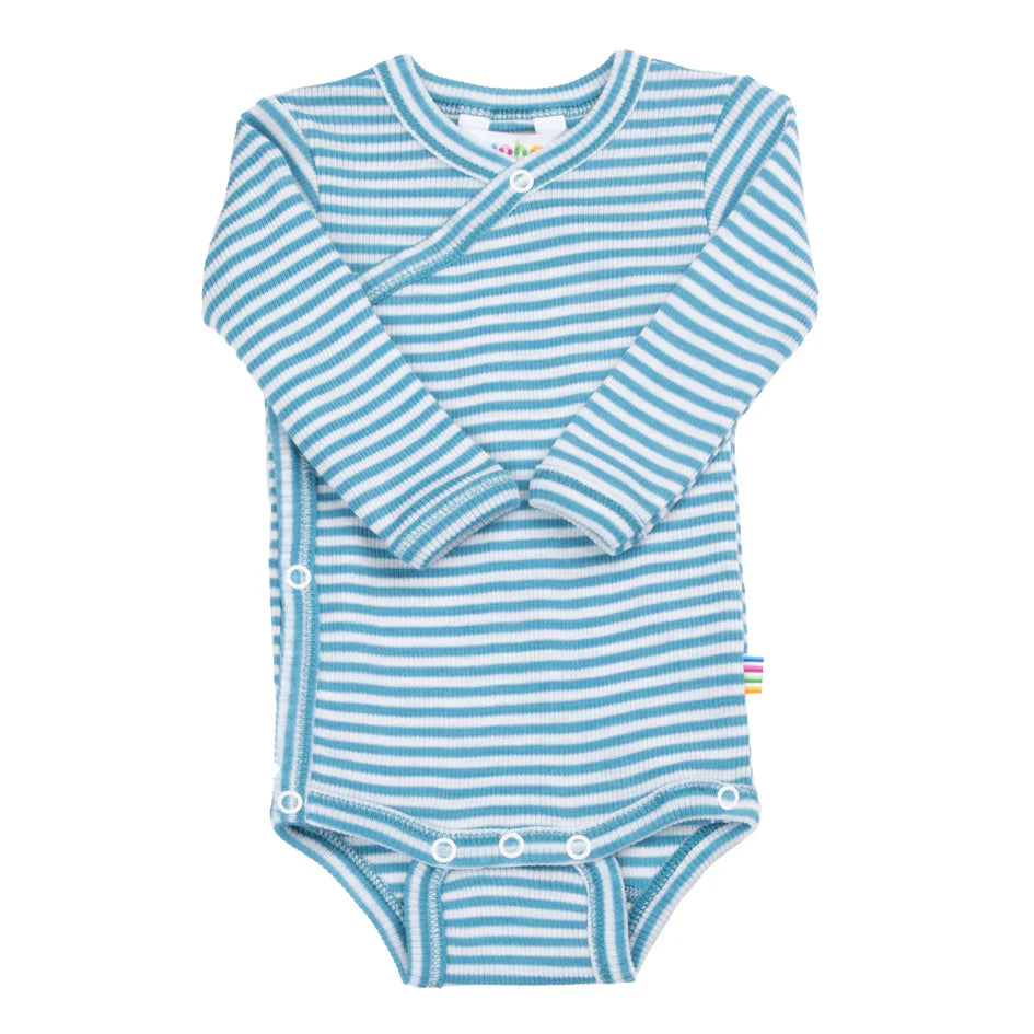 Joha Wickelbody Blau/Gestreift