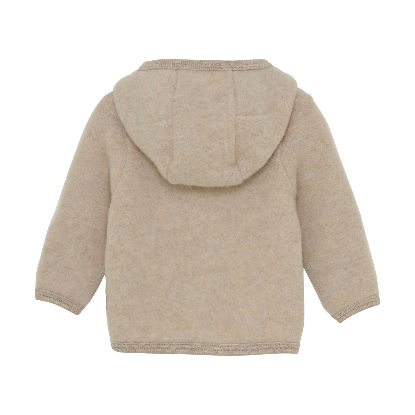 Huttelihut Wollfleecejacke "Camel Melange"