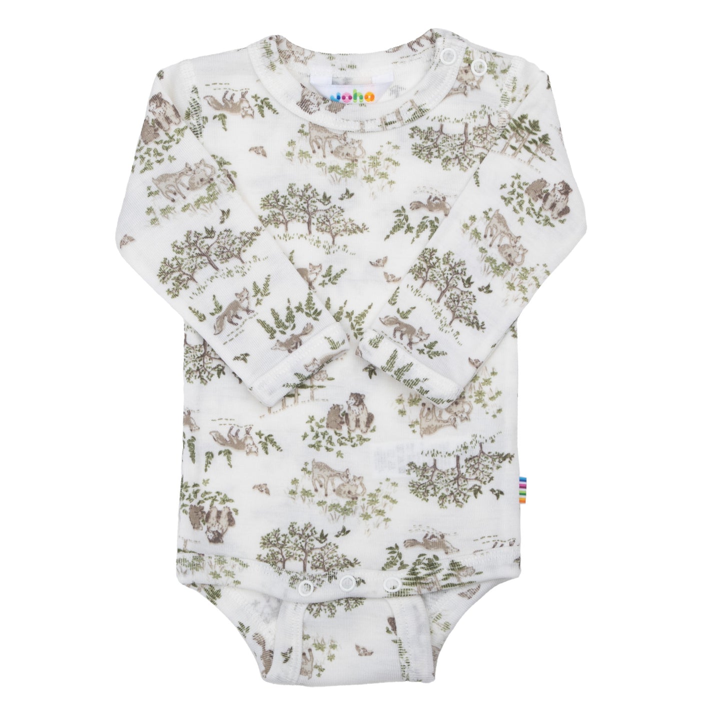 Joha Langarmbody aus Wolle-Seide "Off White"