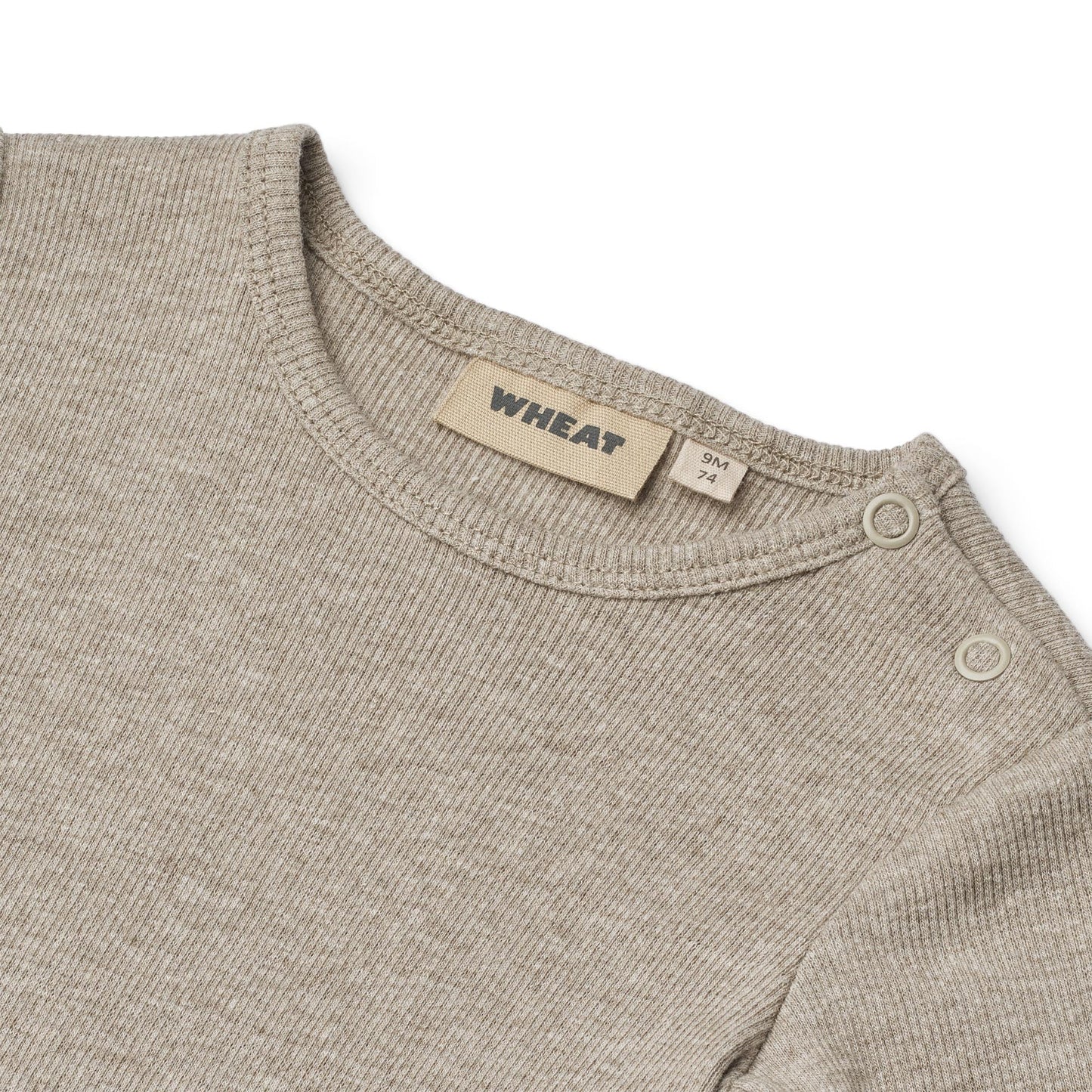 Wheat Rib Body kurzarm Timo