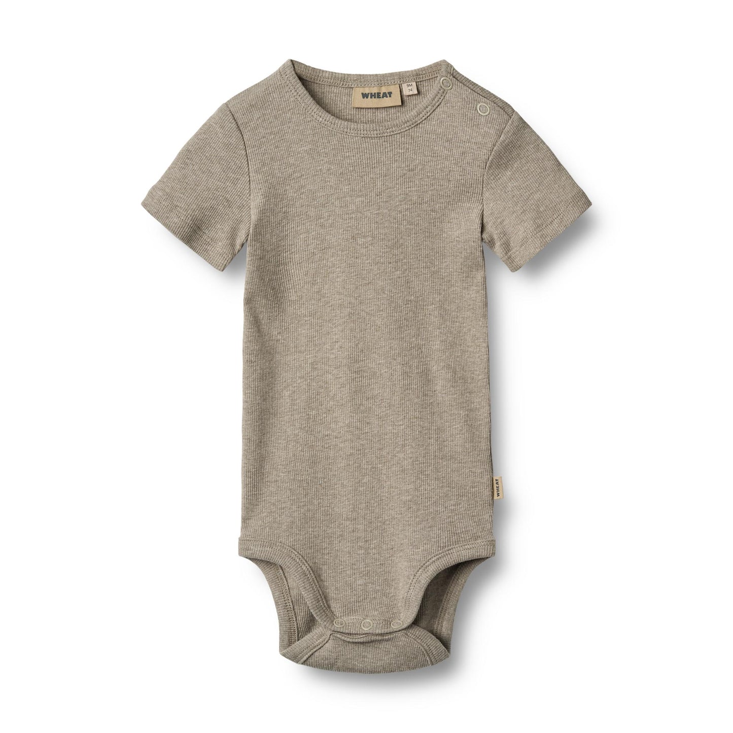 Wheat Rib Body kurzarm Timo