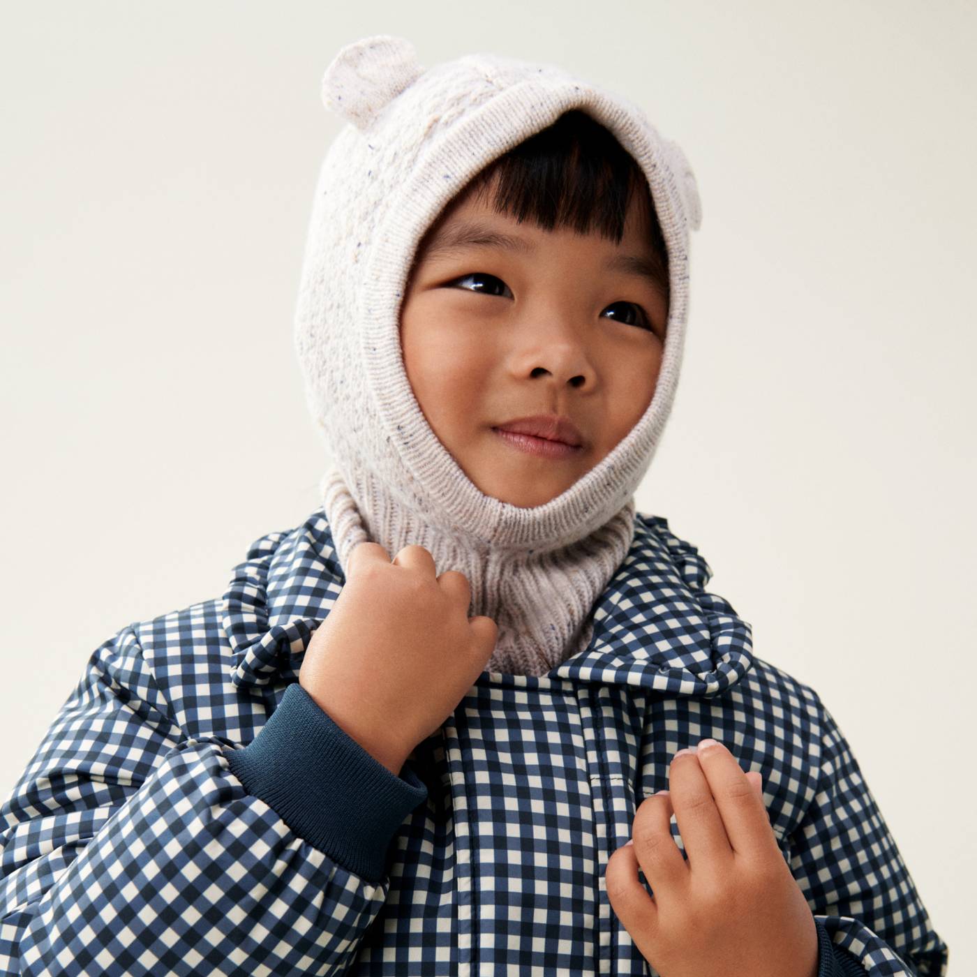 Liewood Schlupfmütze aus Wolle Oggy „Sandy“