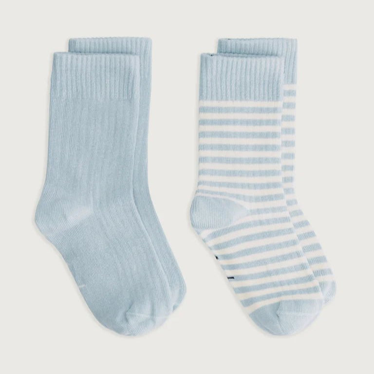 Gray Label Ribbed Socks 2er Pack - verschiedene Farben