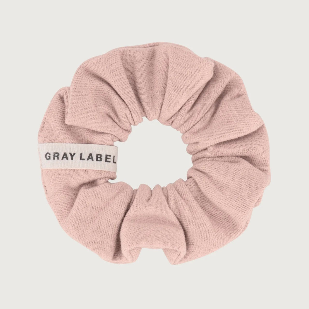 Gray Label Scrunchie Haarband 2er Set Grey Melange