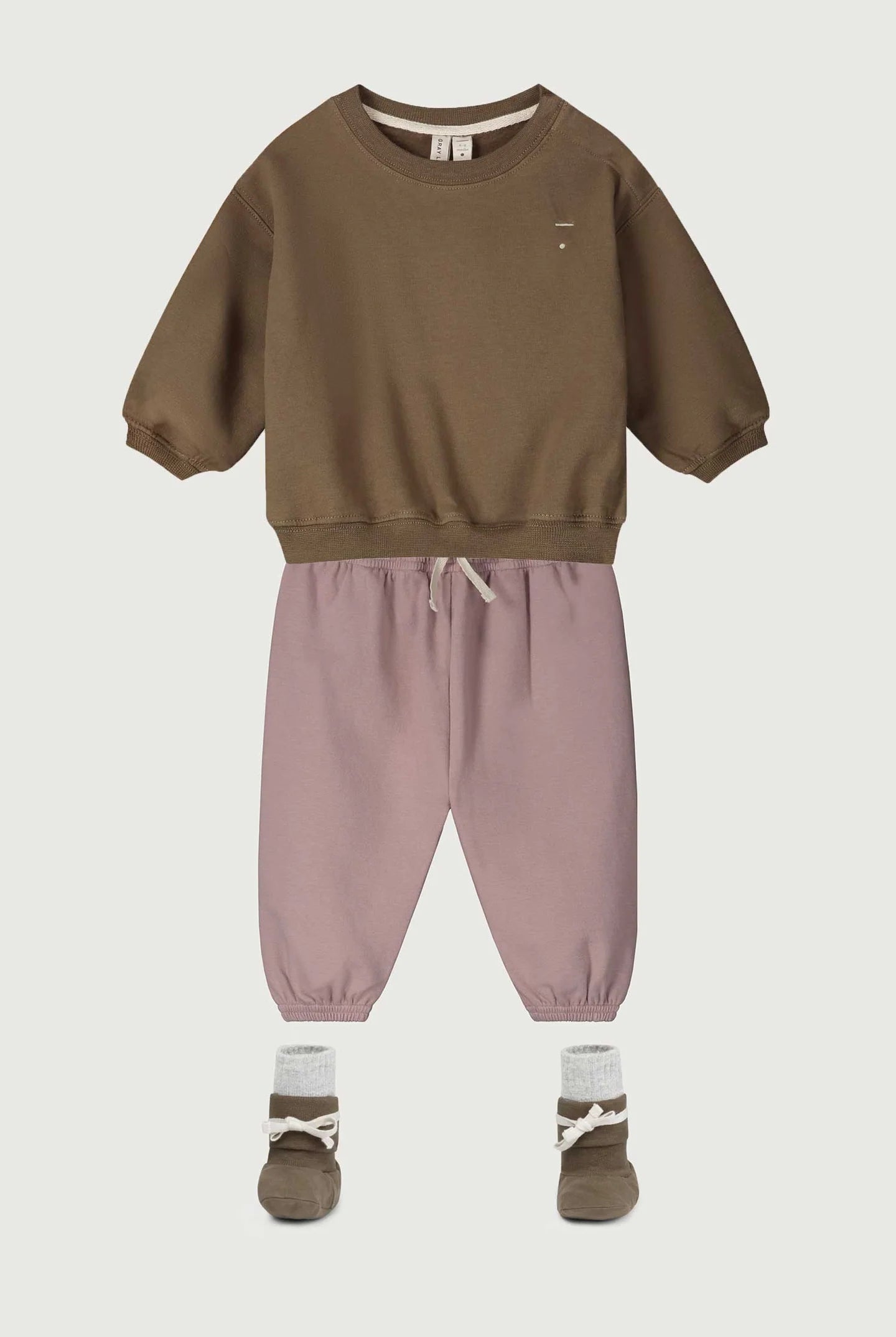 Gray Label Baby Dropped Shoulder Sweater "Woody"