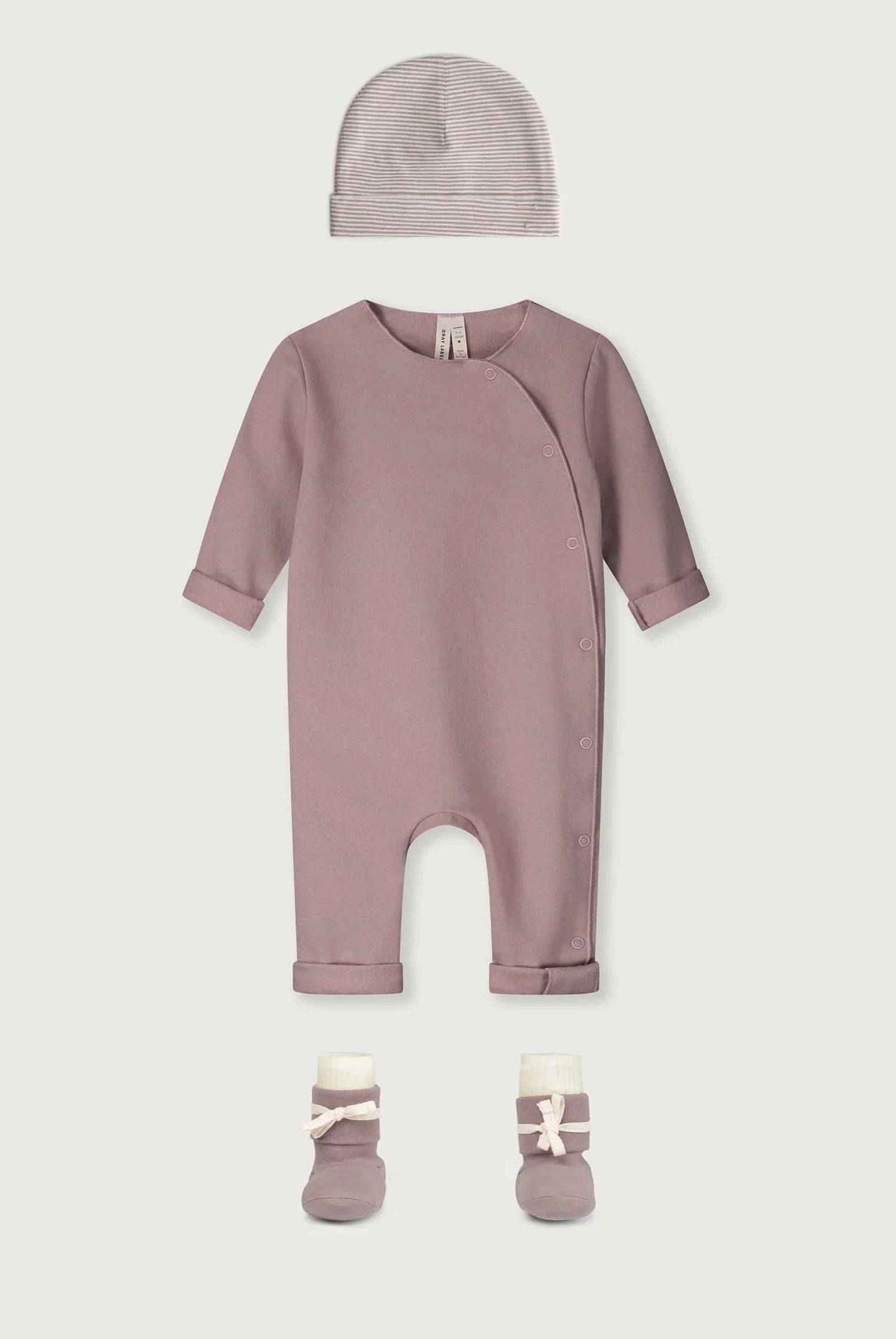 Gray Label Baby Overall mit Druckknöpfen "Berry"