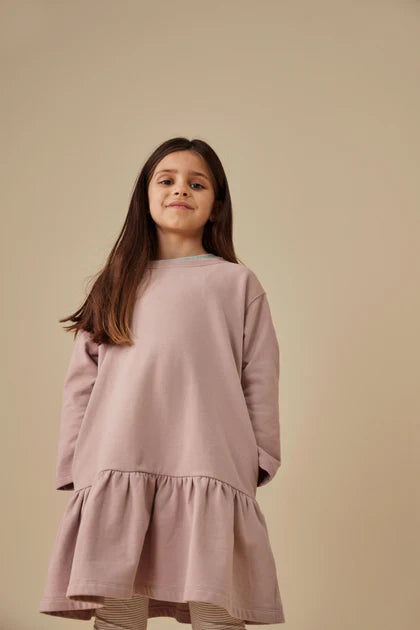 Gray Label Langarmkleid mit Rüschen "Berry"