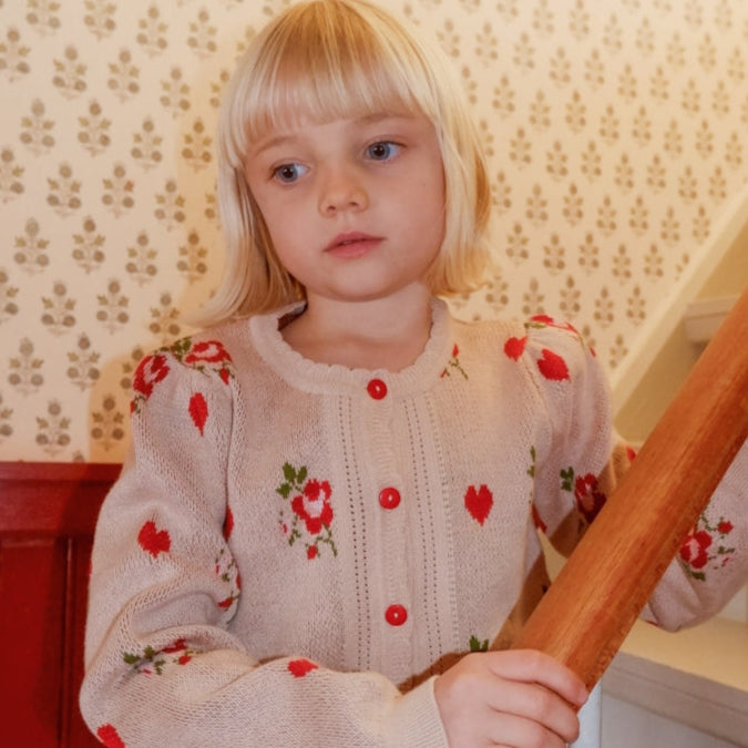 Flöss Cardigan Amelia "Soft pink"