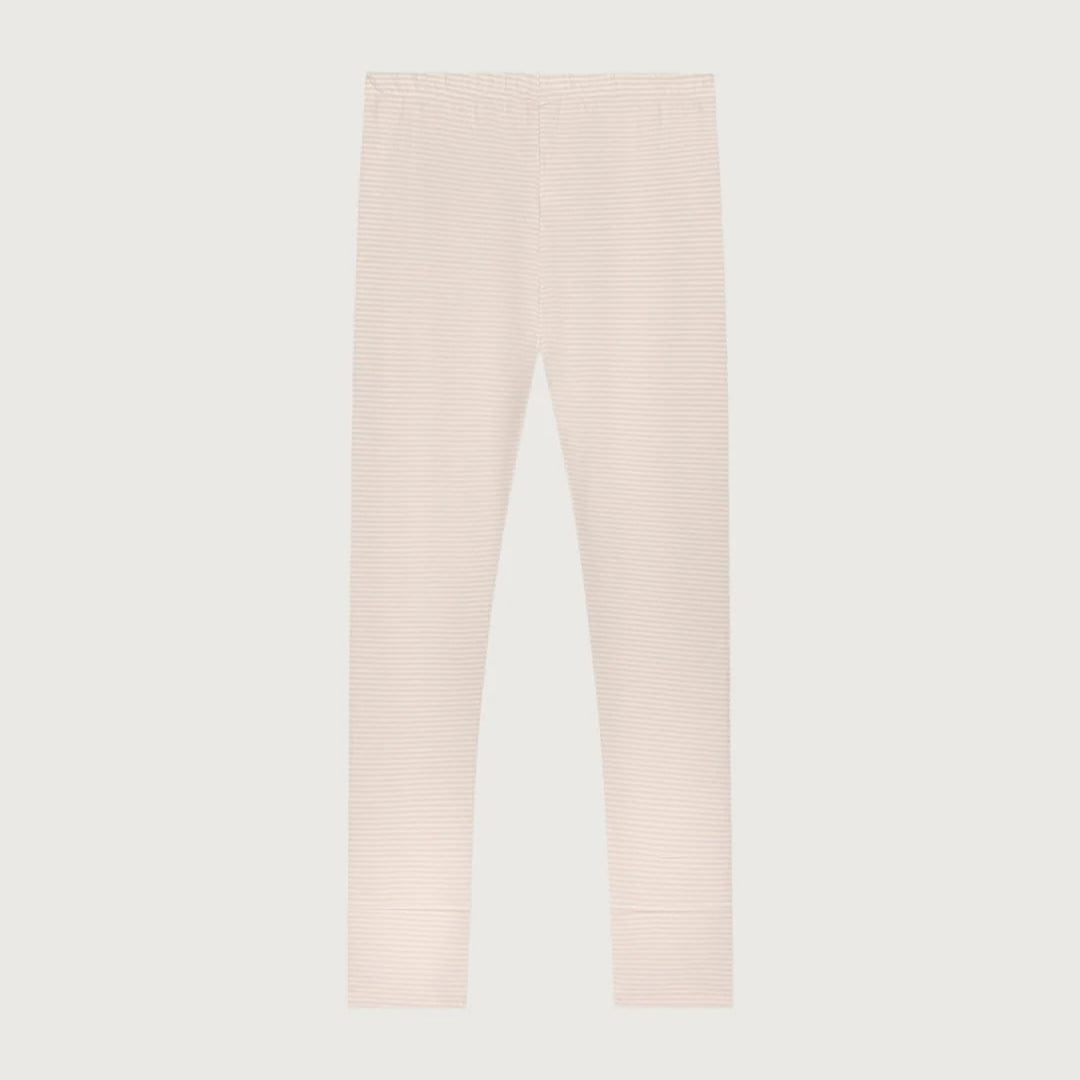 Gray Label Leggings GOTS "Faded Pink-Cream"