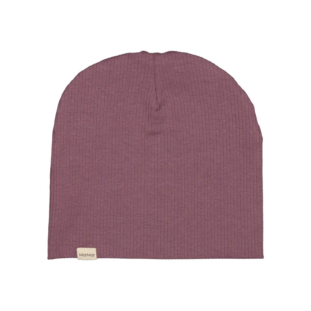 MarMar Beanie aus Modal "Plum Shadow"