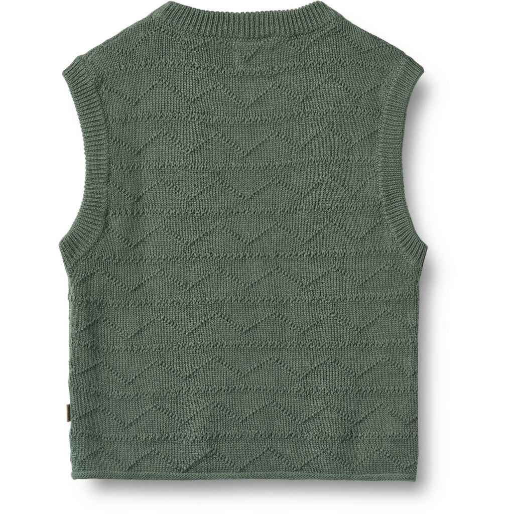 Wheat Strickweste Bobby "Duck Green"