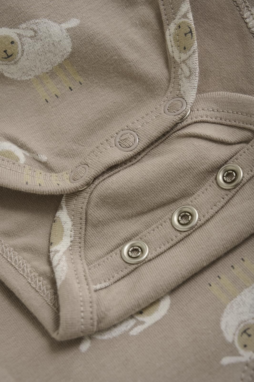 Noppies Langarmbody Sumrall "Sand/Nude"