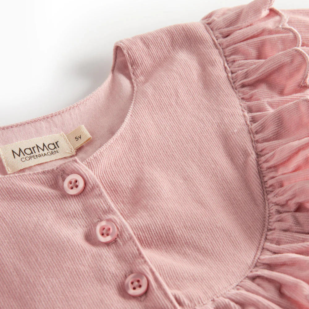 MarMar Feincord-Kleid Delina "Soft Berry"