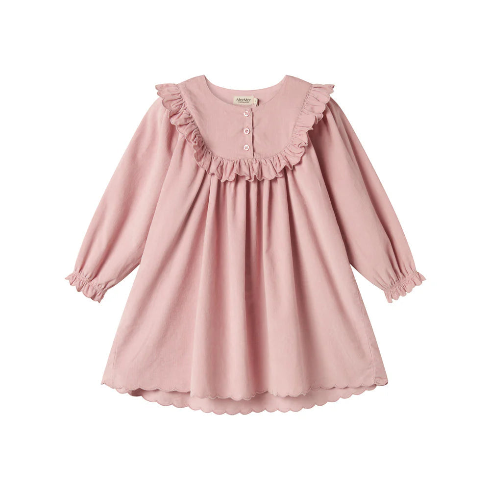 MarMar Feincord-Kleid Delina "Soft Berry"