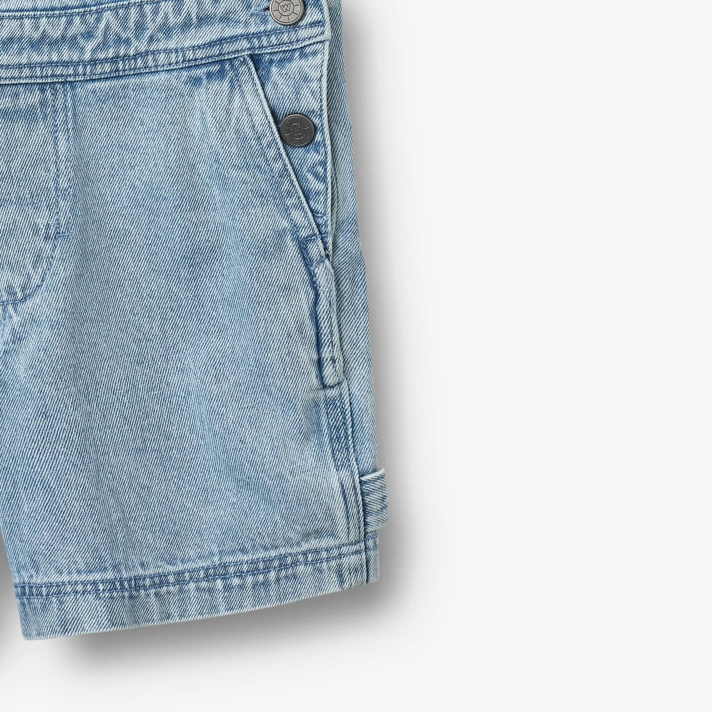 Wheat kurze Jeans Latzhose "Lykke"