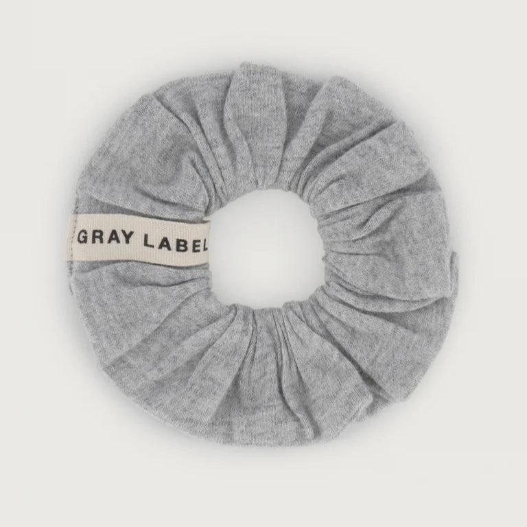 Gray Label Scrunchie Haarband 2er Set Grey Melange