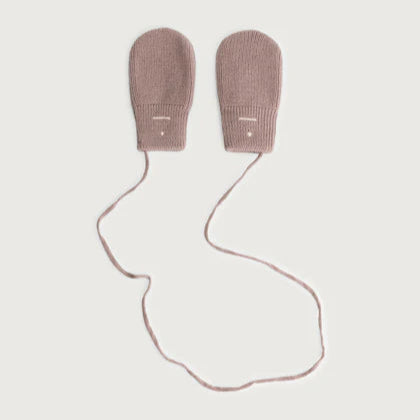 Gray Label Baby Strickfäustlinge aus Merinowolle "Berry"
