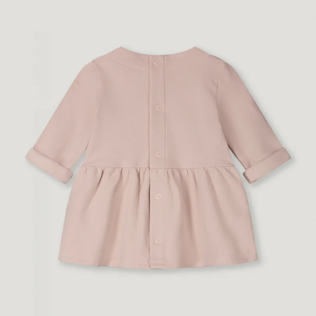 Gray Label Babykleid mit Knopfleiste "Faded Pink"
