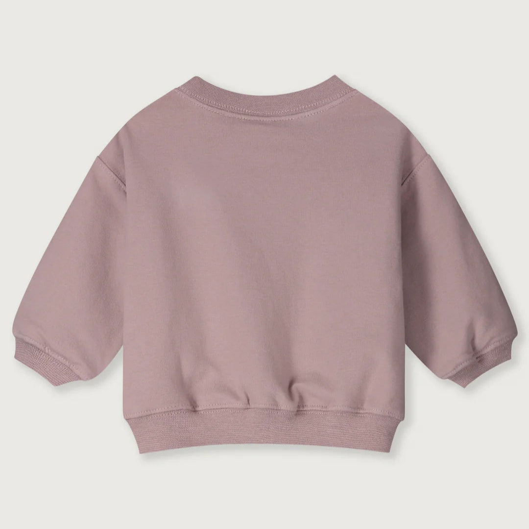 Gray Label Baby Dropped Shoulder Sweater "Berry"