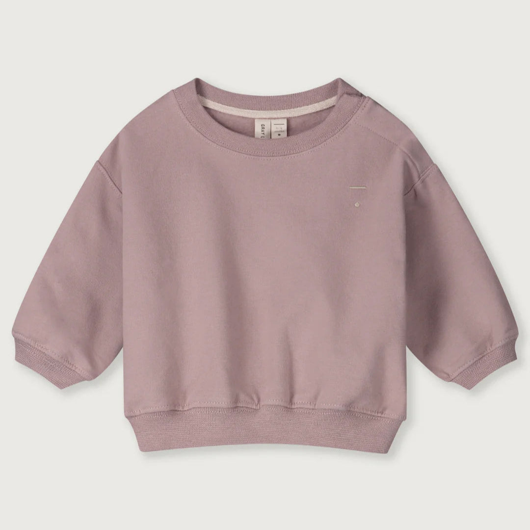 Gray Label Baby Dropped Shoulder Sweater "Berry"