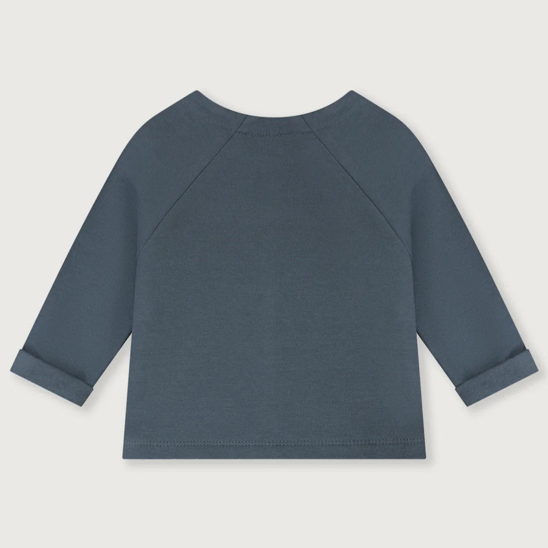 Gray Label Baby Cardigan "Blue Grey"
