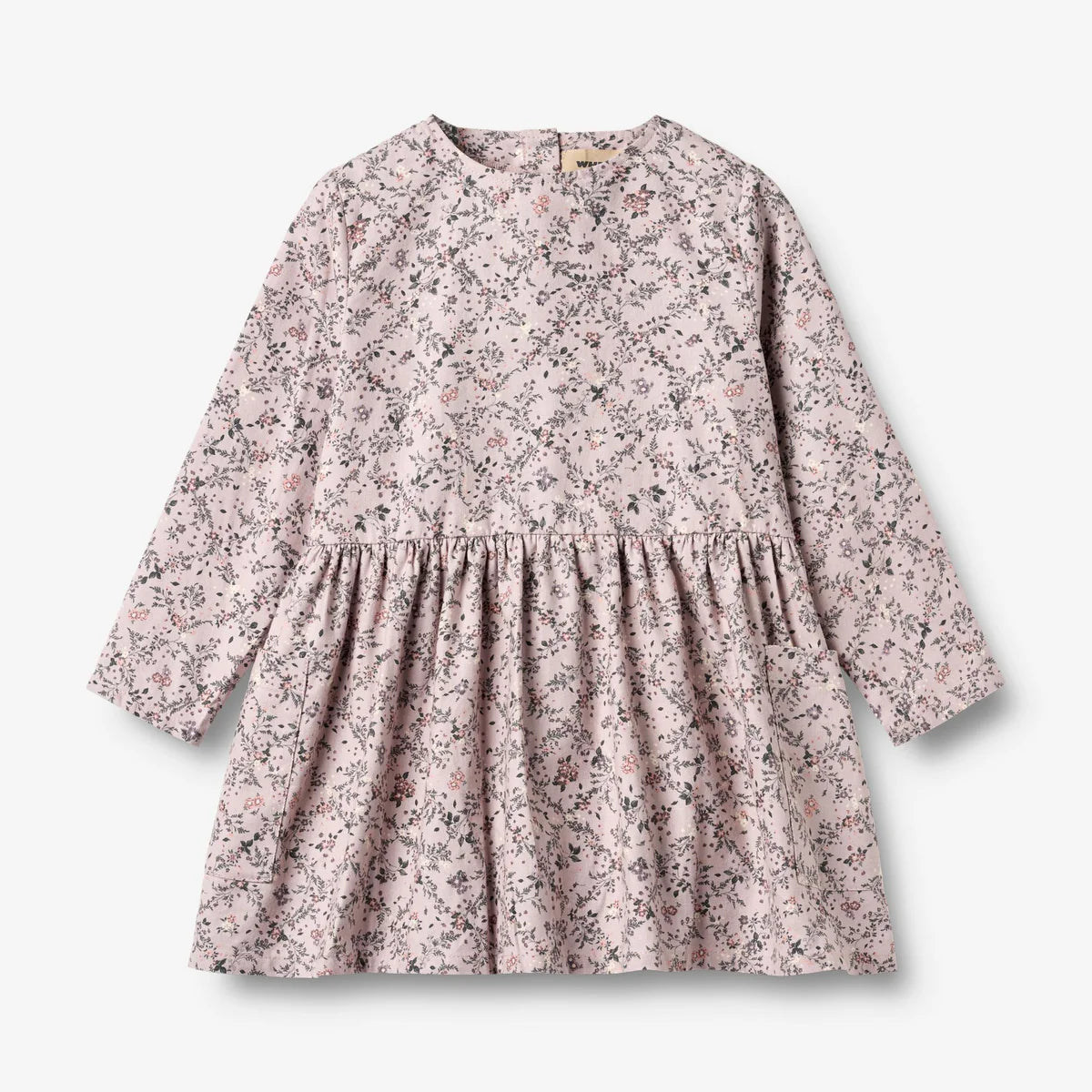 Wheat Kleid Aima "Lilac Checked Flowers"