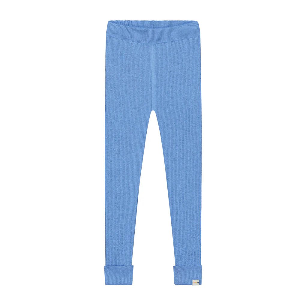 Yuki Leggins Fine Rib "Cornflower"