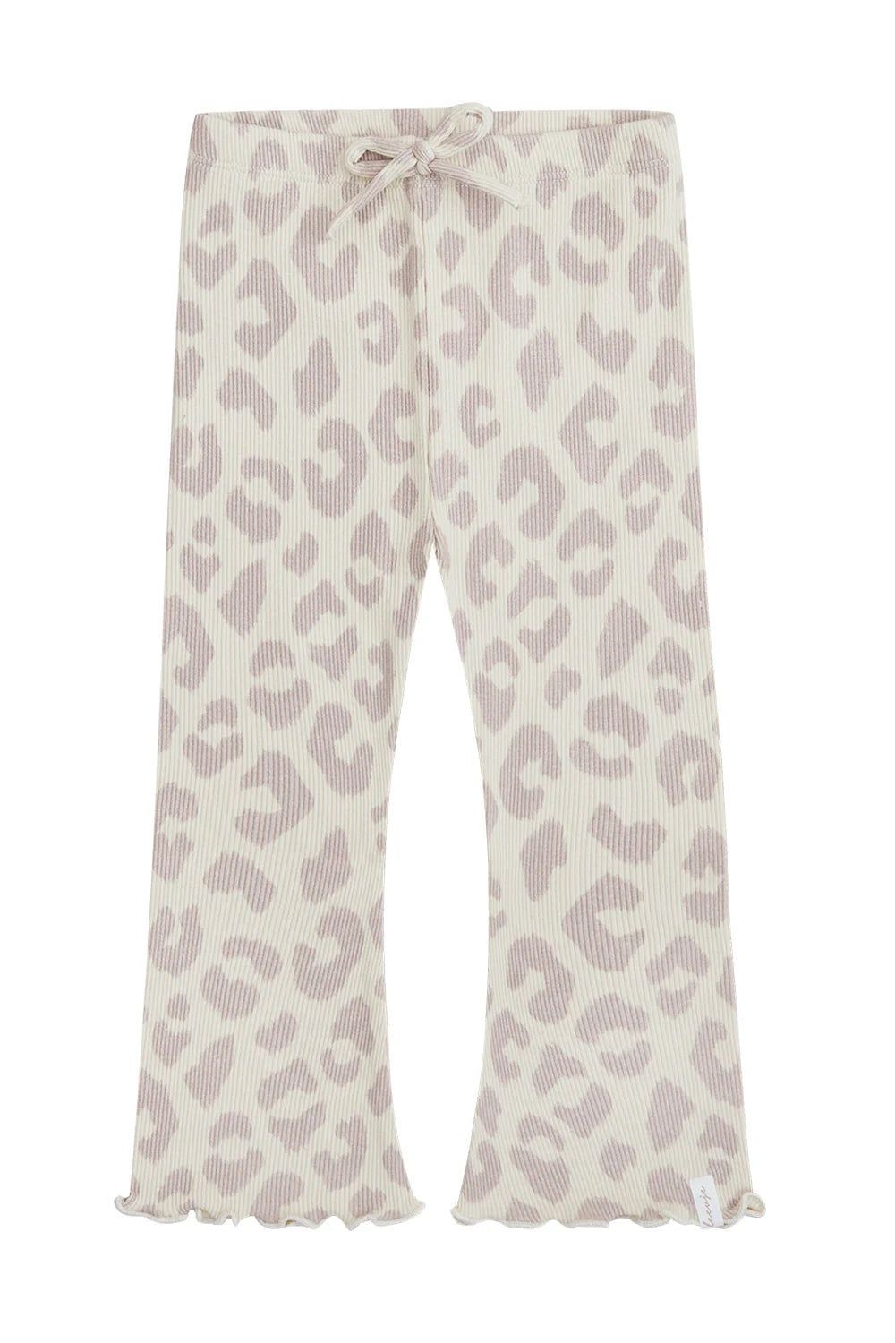 Leevje Flared Leggings in "Lila Leo"