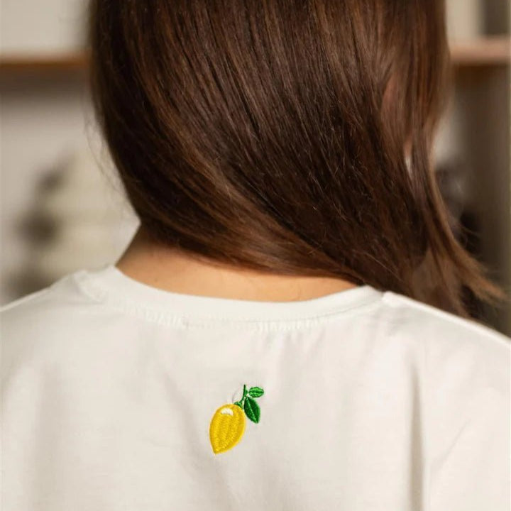 MDMD Crop T-Shirt Lemon